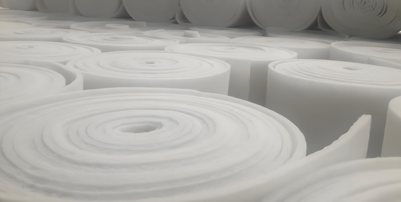 Primary filter cotton White dustproof cotton Fiber cotton